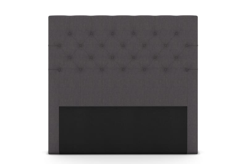 Select Dypstiftet Sengegavl 160 cm - Mørkegrå - Møbler - Senger - Sengetilbehør & sengegavl - Sengegavl