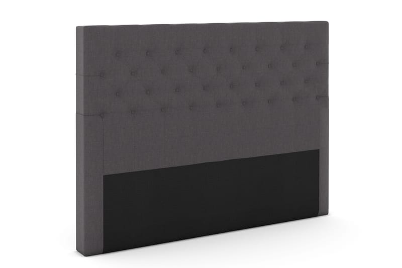 Select Dypstiftet Sengegavl 180 cm - Mørkegrå - Møbler - Senger - Sengetilbehør & sengegavl - Sengegavl