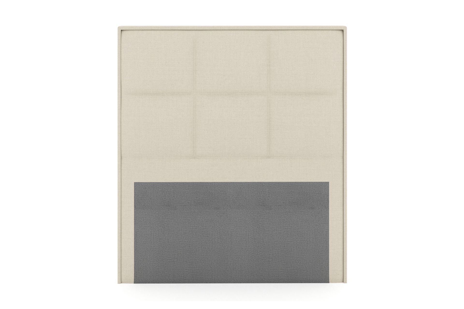 Select Rutet Sengegavl 120 cm - Beige
