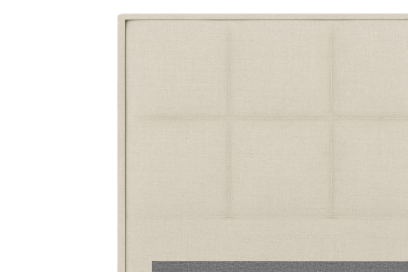 Select Rutet Sengegavl 120 cm - Beige - Møbler - Senger - Sengetilbehør & sengegavl - Sengegavl