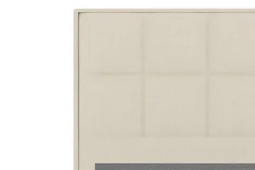 Select Rutet Sengegavl 120 cm - Beige - Møbler - Senger - Sengetilbehør & sengegavl - Sengegavl