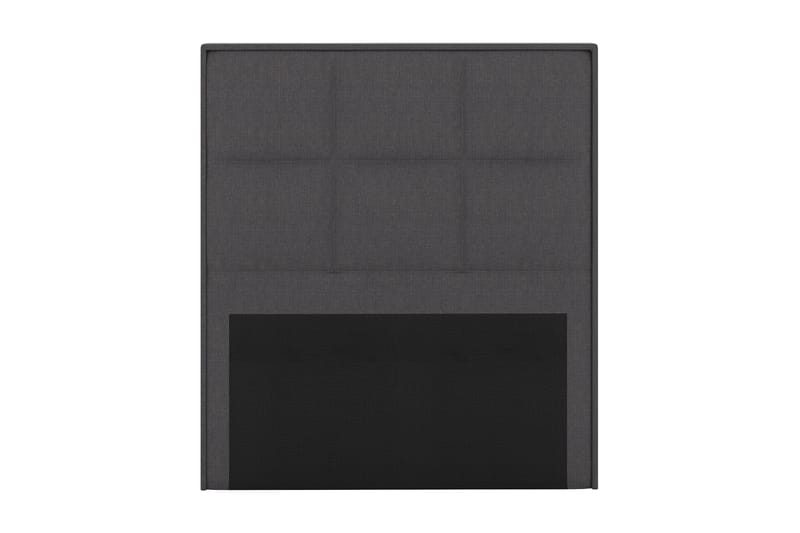 Select Rutet Sengegavl 120 cm - Mørkegrå - Møbler - Senger - Sengetilbehør & sengegavl - Sengegavl