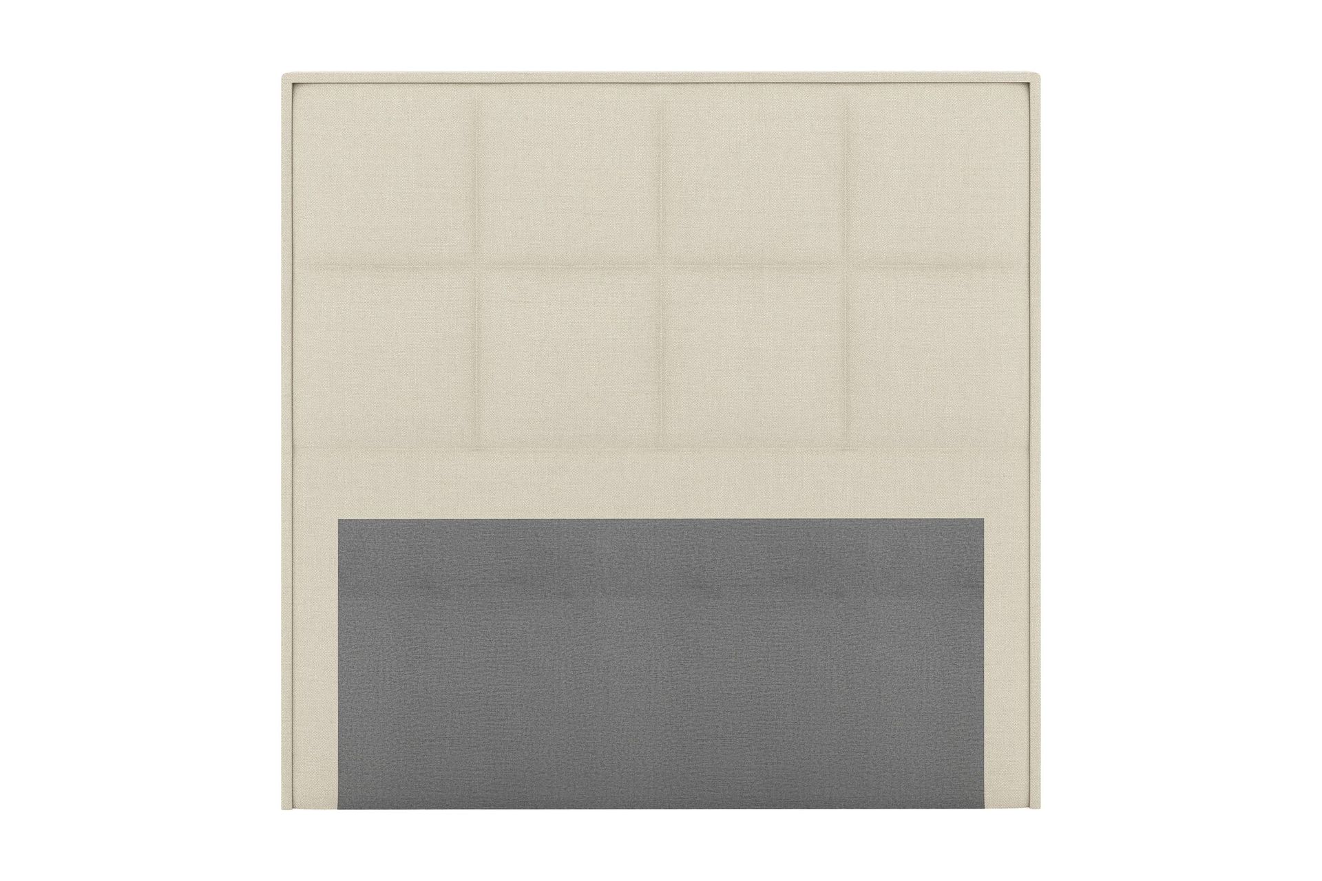 Select Rutet Sengegavl 160 cm - Beige