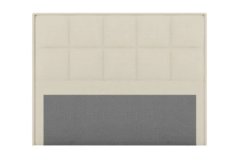 Select Rutet Sengegavl 180 cm, Beige