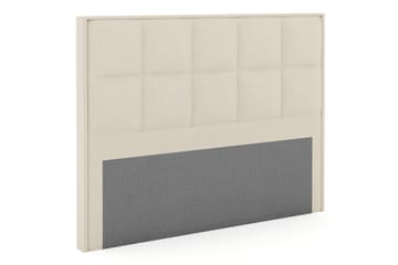 Select Rutet Sengegavl 180 cm - Beige - Møbler - Senger - Sengetilbehør & sengegavl - Sengegavl