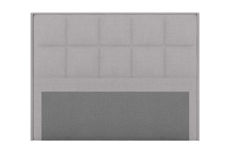 Select Rutet Sengegavl 180 cm - Lysegrå - Møbler - Senger - Sengetilbehør & sengegavl - Sengegavl