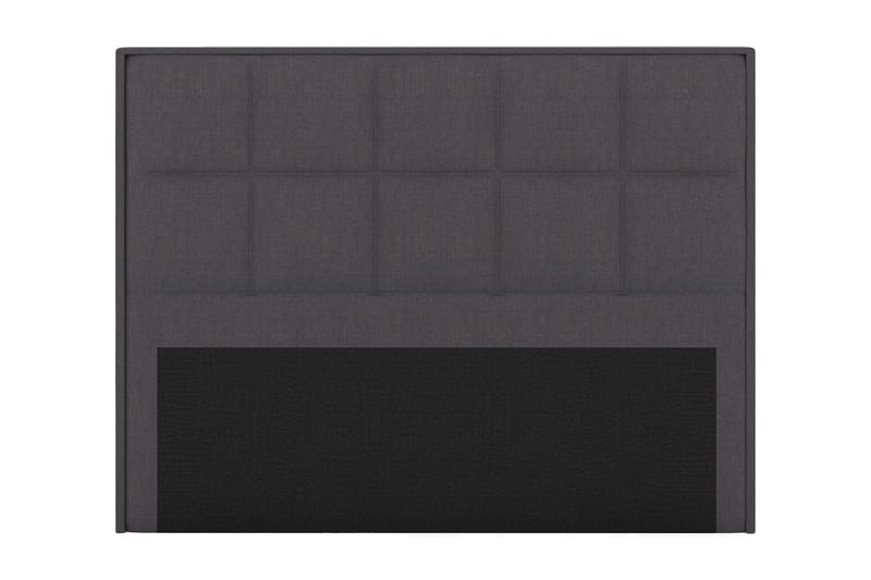 Select Rutet Sengegavl 180 cm, Mørkegrå