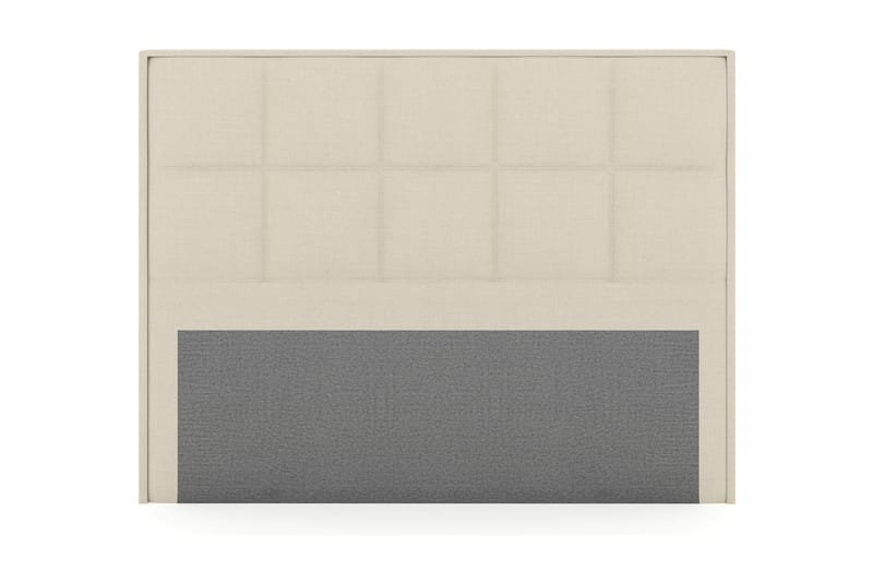 Select Rutet Sengegavl 210 cm - Beige - Møbler - Senger - Sengetilbehør & sengegavl - Sengegavl