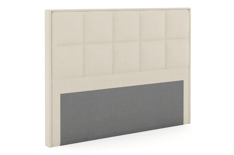 Select Rutet Sengegavl 210 cm - Beige - Møbler - Senger - Sengetilbehør & sengegavl - Sengegavl