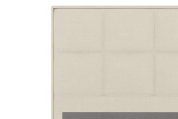 Select Rutet Sengegavl 210 cm - Beige - Møbler - Senger - Sengetilbehør & sengegavl - Sengegavl