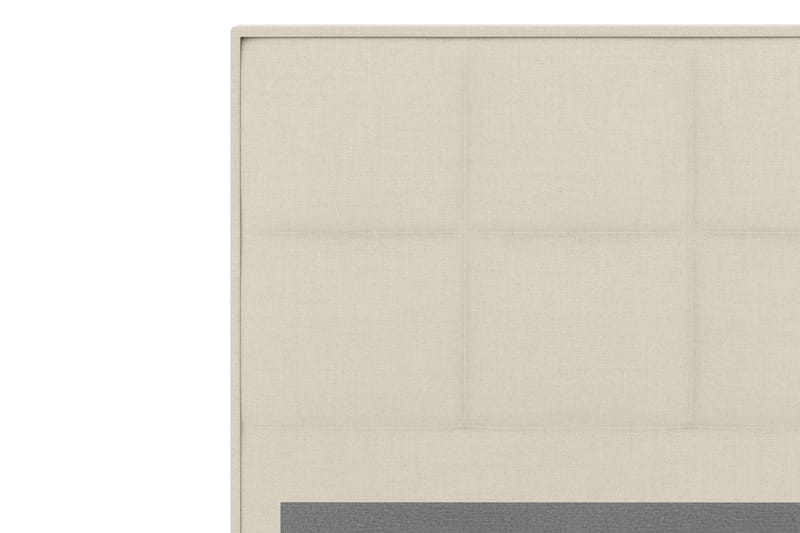 Select Rutet Sengegavl 210 cm - Beige - Møbler - Senger - Sengetilbehør & sengegavl - Sengegavl