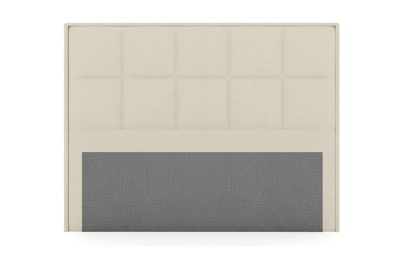 Select Rutet Sengegavl 210 cm, Beige