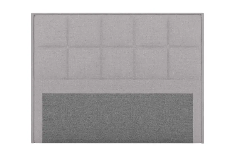 Select Rutet Sengegavl 210 cm - Lysegrå - Møbler - Senger - Sengetilbehør & sengegavl - Sengegavl