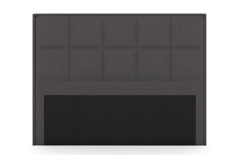 Select Rutet Sengegavl 210 cm, Mørkegrå