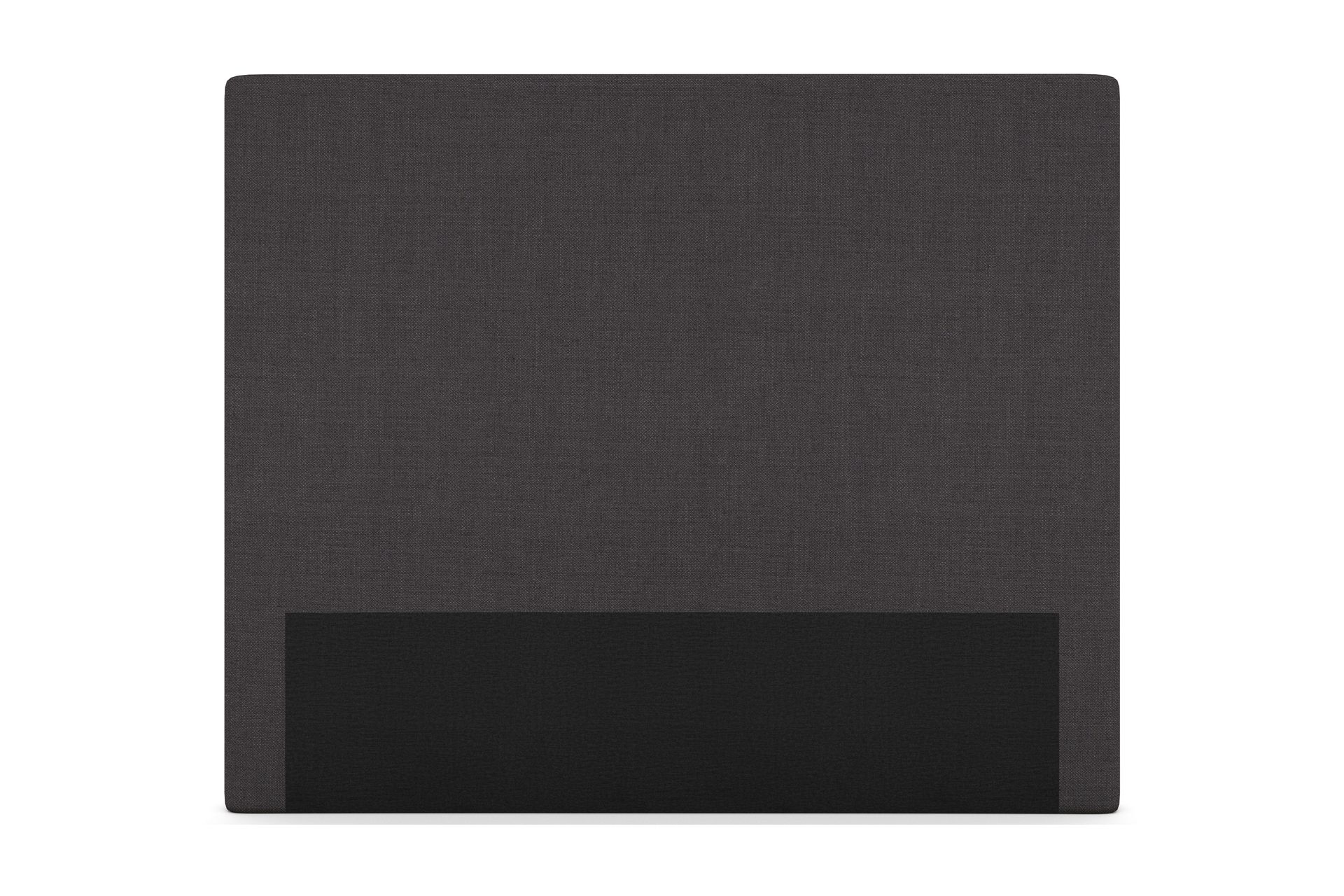 Select Sengegavl Base 140 cm - Mørkegrå - Møbler - Senger - Sengetilbehør & sengegavl - Sengegavl