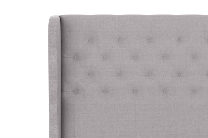 Select Sengegavl med Sider 120 cm - Lysegr�å - Møbler - Senger - Sengetilbehør & sengegavl - Sengegavl