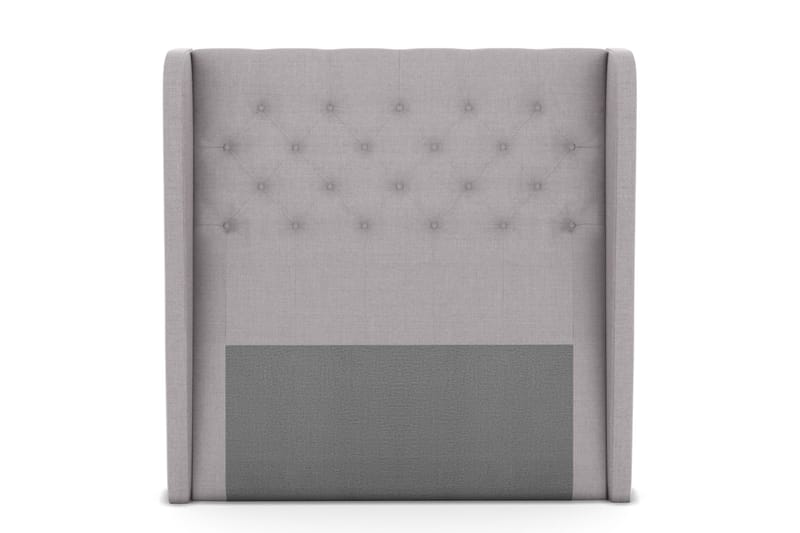 Select Sengegavl med Sider 120 cm - Lysegrå - Møbler - Senger - Sengetilbehør & sengegavl - Sengegavl