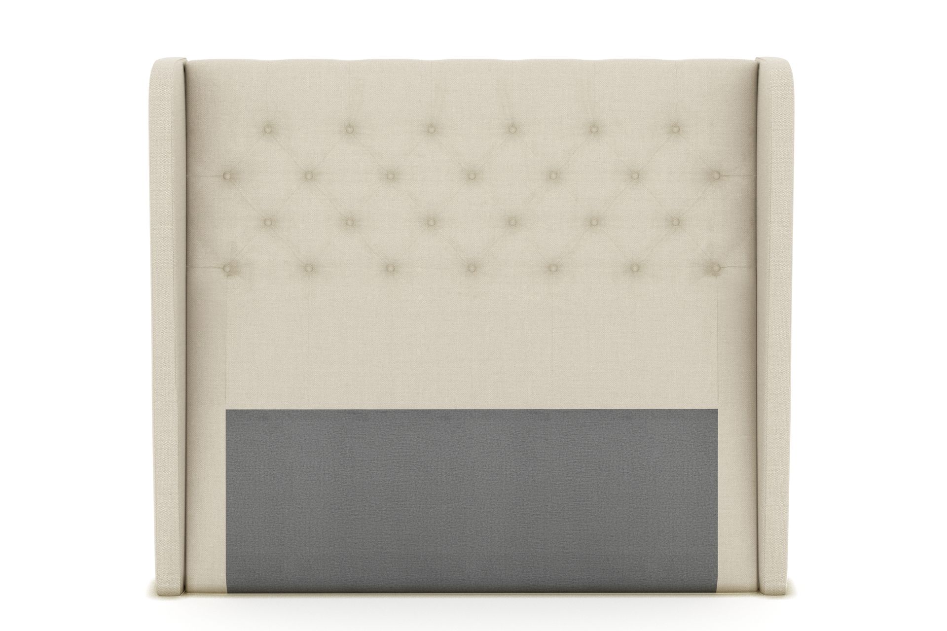 Select Sengegavl med Sider 160 cm - Beige - Møbler - Senger - Sengetilbehør & sengegavl - Sengegavl