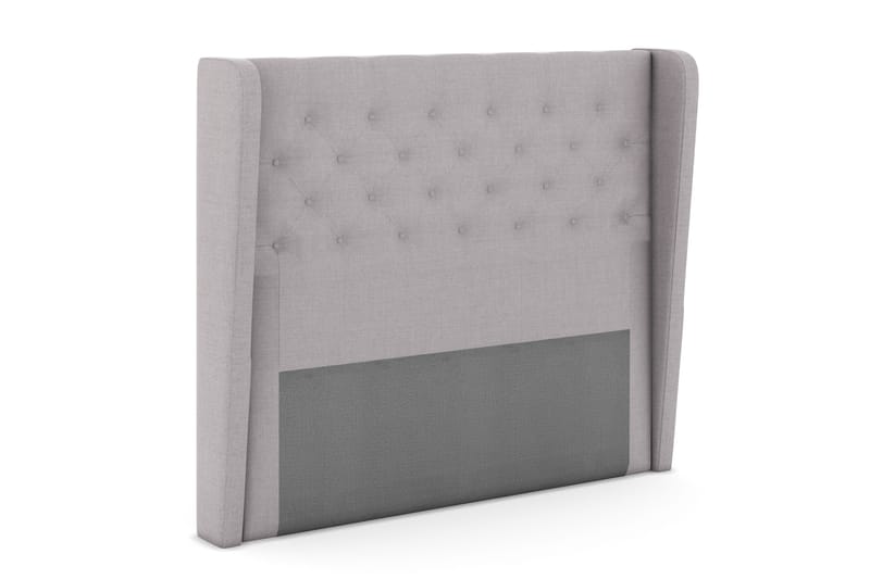 Select Sengegavl med Sider 160 cm - Lysegrå - Møbler - Senger - Sengetilbehør & sengegavl - Sengegavl