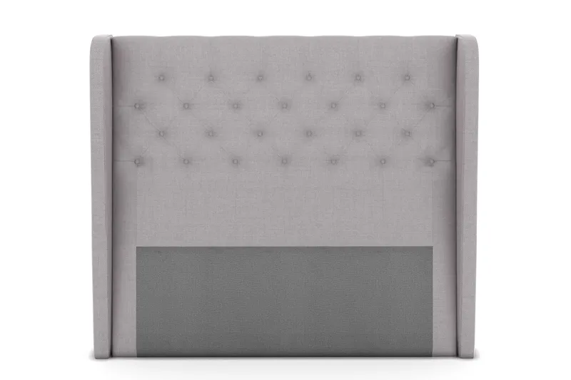 Select Sengegavl med Sider 160 cm - Lysegrå - Møbler - Senger - Sengetilbehør & sengegavl - Sengegavl