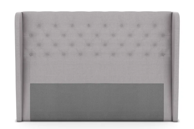 Select Sengegavl med Sider 180 cm, Lysegrå