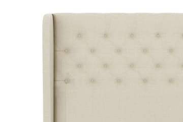 Select Sengegavl med Sider 210 cm - Beige - Møbler - Senger - Sengetilbehør & sengegavl - Sengegavl
