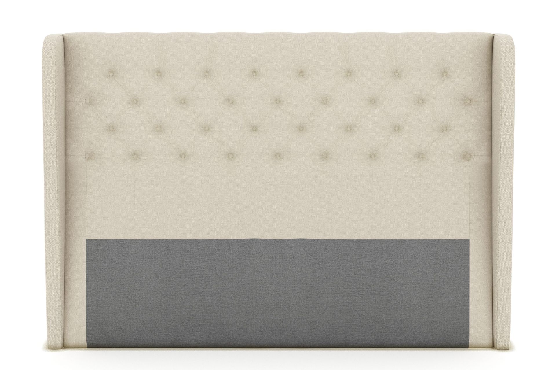 Select Sengegavl med Sider 210 cm - Beige
