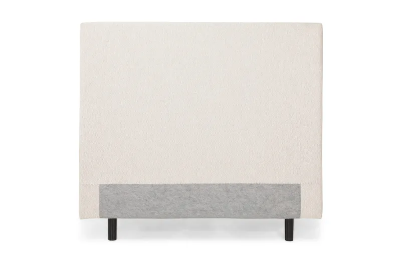 Sengegavel Glatt 140 cm, Beige