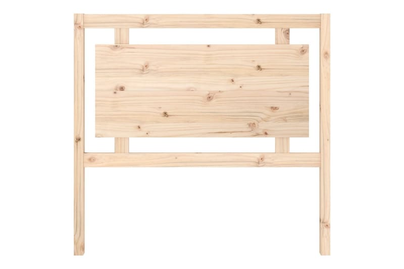 Sengegavl 105,5x4x100 cm heltre furu - Brun - Møbler - Senger - Sengetilbehør & sengegavl - Sengegavl