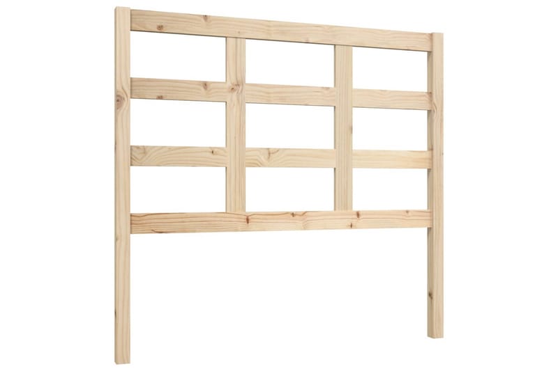 Sengegavl 105,5x4x100 cm heltre furu - Brun - Møbler - Senger - Sengetilbehør & sengegavl - Sengegavl