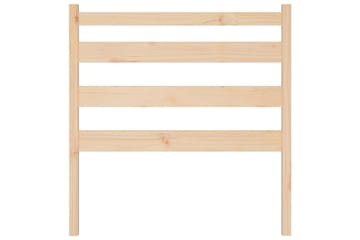 Sengegavl 106x4x100 cm heltre furu - Brun - Møbler - Senger - Sengetilbehør & sengegavl - Sengegavl