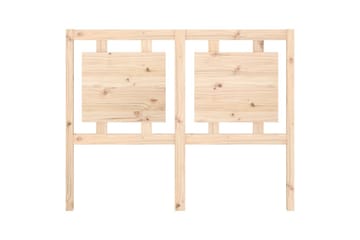 Sengegavl 125,5x4x100 cm heltre furu - Brun - Møbler - Senger - Sengetilbehør & sengegavl - Sengegavl