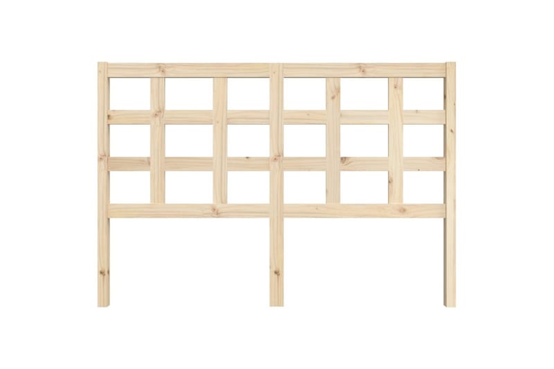 Sengegavl 145,5x4x100 cm heltre furu - Brun - Møbler - Senger - Sengetilbehør & sengegavl - Sengegavl