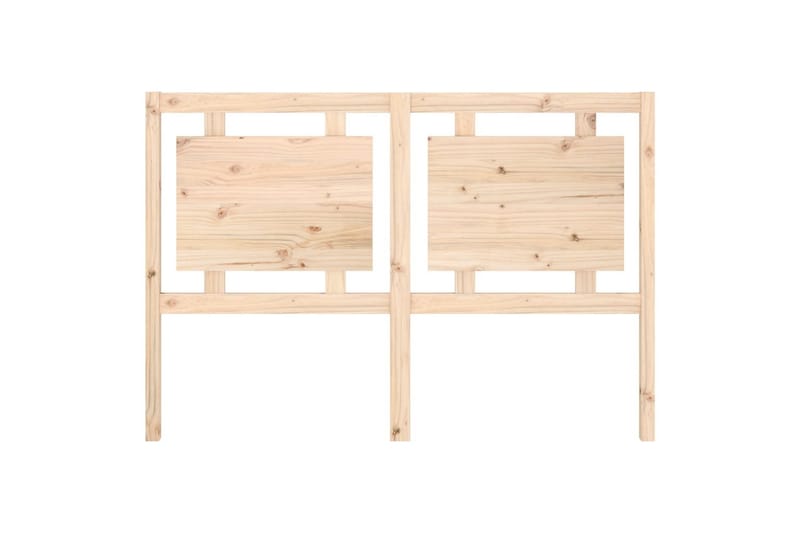Sengegavl 145,5x4x100 cm heltre furu - Brun - Møbler - Senger - Sengetilbehør & sengegavl - Sengegavl