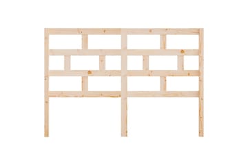 Sengegavl 146x4x100 cm heltre furu - Brun - Møbler - Senger - Sengetilbehør & sengegavl - Sengegavl