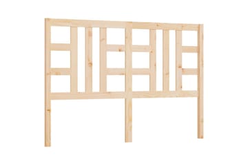 Sengegavl 146x4x100 cm heltre furu - Brun - Møbler - Senger - Sengetilbehør & sengegavl - Sengegavl