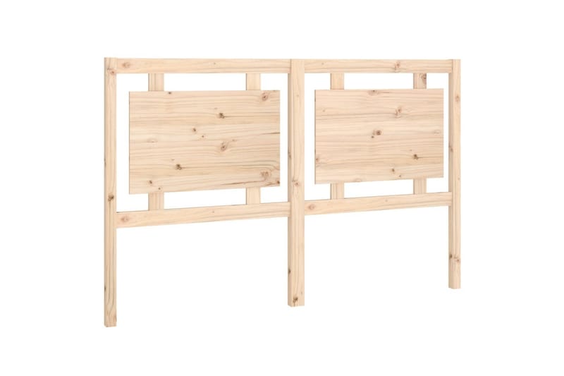 Sengegavl 155,5x4x100 cm heltre furu - Brun - Møbler - Senger - Sengetilbehør & sengegavl - Sengegavl
