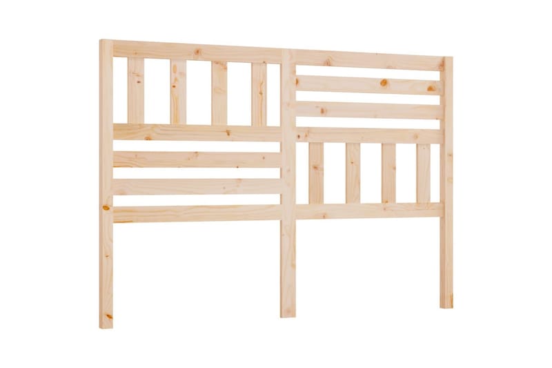 Sengegavl 156x4x100 cm heltre furu - Brun - Møbler - Senger - Sengetilbehør & sengegavl - Sengegavl