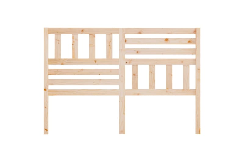 Sengegavl 156x4x100 cm heltre furu - Brun - Møbler - Senger - Sengetilbehør & sengegavl - Sengegavl