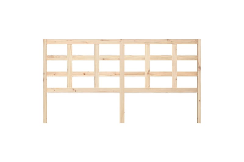 Sengegavl 185,5x4x100 cm heltre furu - Brun - Møbler - Senger - Sengetilbehør & sengegavl - Sengegavl