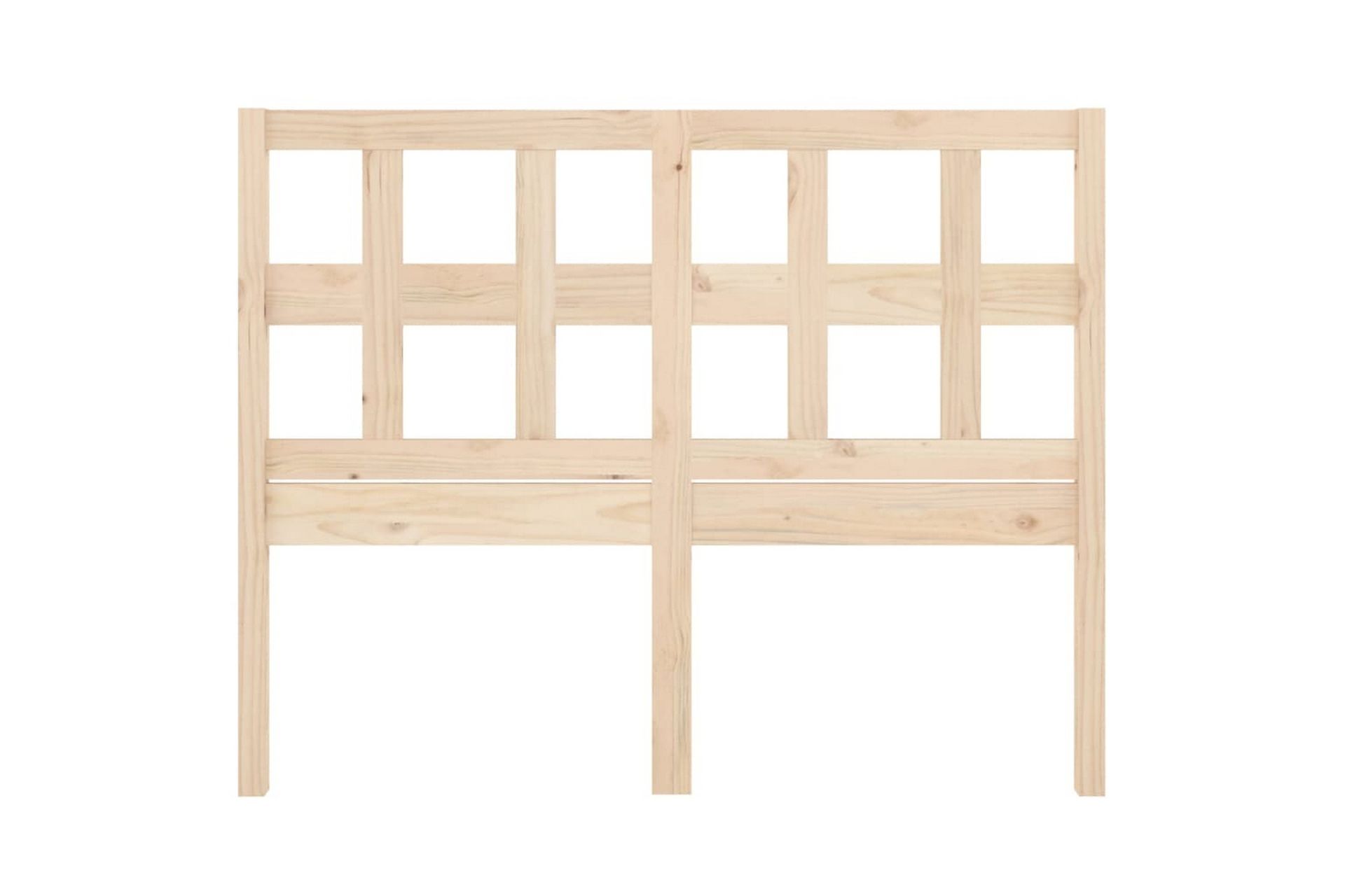 Sengegavl 185,5x4x100 cm heltre furu - Brun - Møbler - Senger - Sengetilbehør & sengegavl - Sengegavl