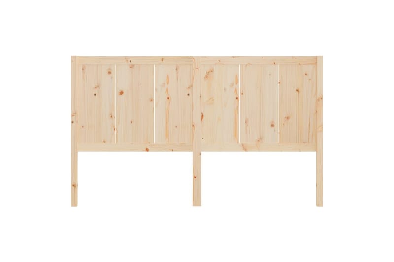 Sengegavl 205,5x4x100 cm heltre furu - Brun - Møbler - Senger - Sengetilbehør & sengegavl - Sengegavl