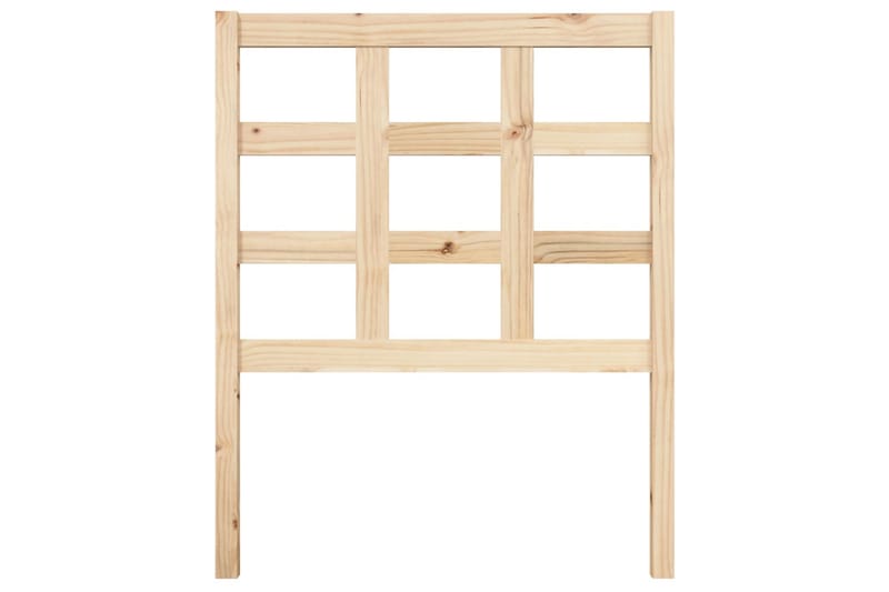 Sengegavl 80,5x4x100 cm heltre furu - Brun - Møbler - Senger - Sengetilbehør & sengegavl - Sengegavl