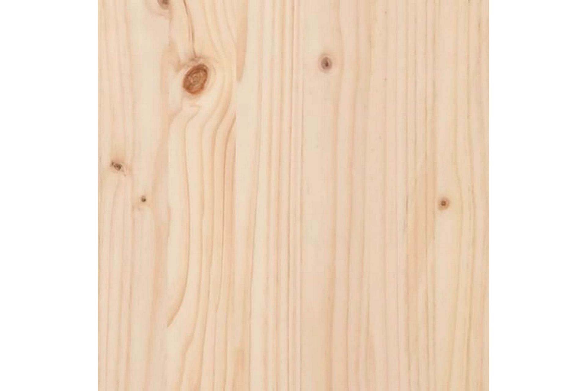 Sengegavl 81x4x100 cm heltre furu - Brun - Møbler - Senger - Sengetilbehør & sengegavl - Sengegavl