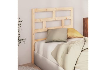 Sengegavl 81x4x100 cm heltre furu - Brun - Møbler - Senger - Sengetilbehør & sengegavl - Sengegavl