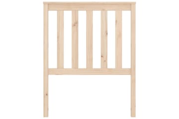 Sengegavl 81x6x101 cm heltre furu - Brun - Møbler - Senger - Sengetilbehør & sengegavl - Sengegavl