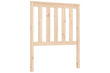 Sengegavl 81x6x101 cm heltre furu - Brun - Møbler - Senger - Sengetilbehør & sengegavl - Sengegavl