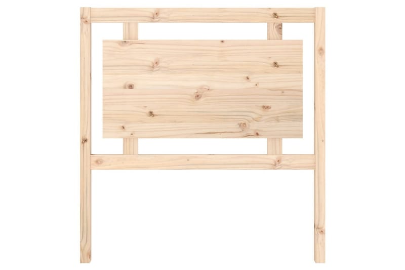 Sengegavl 95,5x4x100 cm heltre furu - Brun - Møbler - Senger - Sengetilbehør & sengegavl - Sengegavl