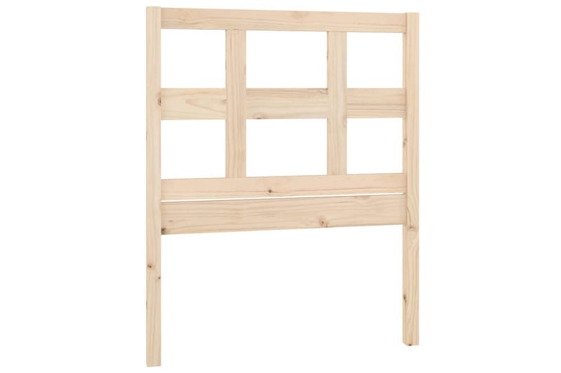 Sengegavl 95,5x4x100 cm heltre furu - Brun - Møbler - Senger - Sengetilbehør & sengegavl - Sengegavl