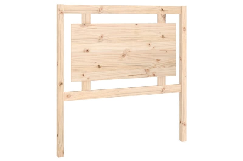 Sengegavl 95,5x4x100 cm heltre furu - Brun - Møbler - Senger - Sengetilbehør & sengegavl - Sengegavl